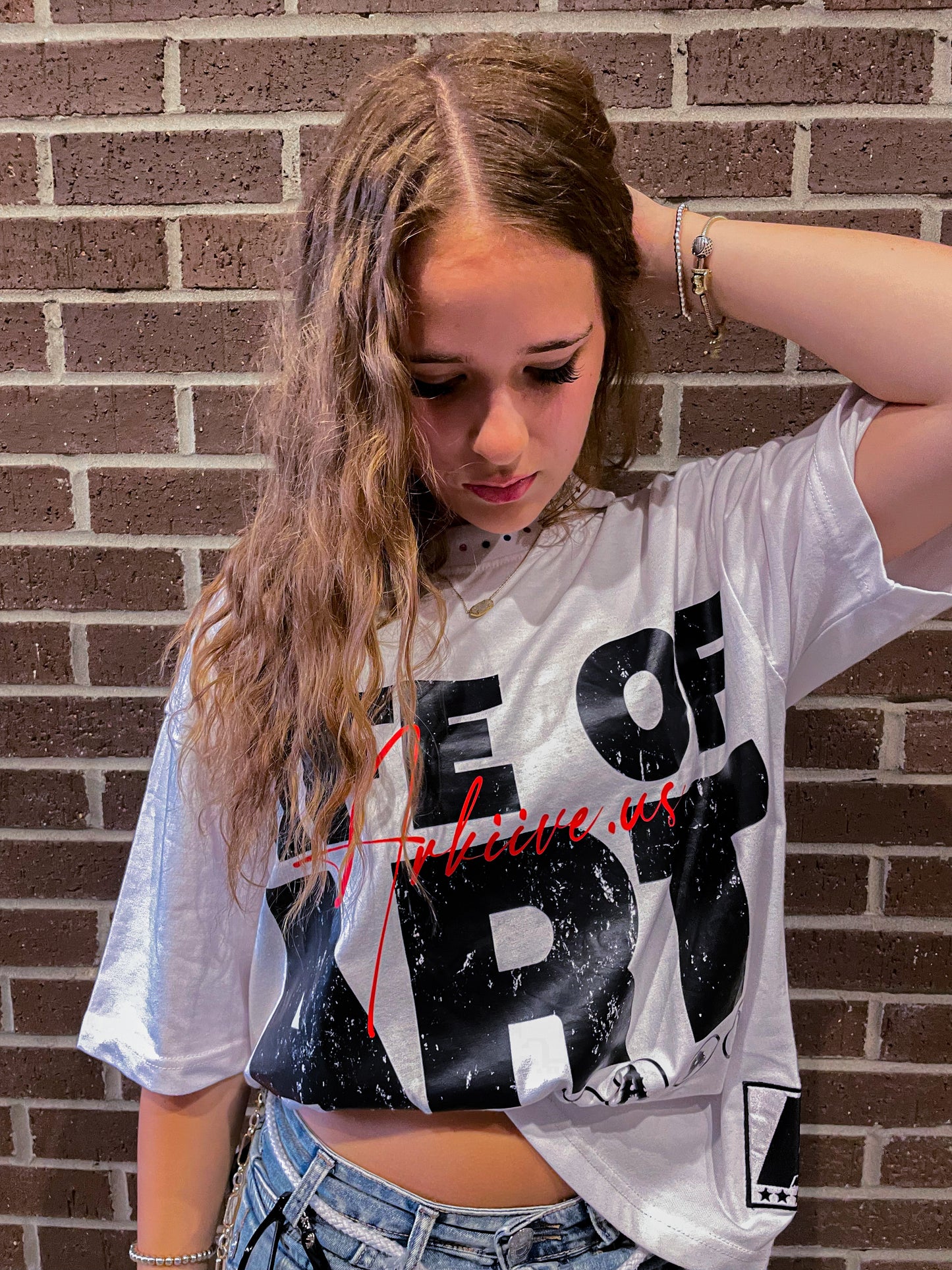 'LIFE OF ART' BOXY TEE
