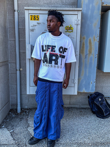 'LIFE OF ART' BOXY TEE