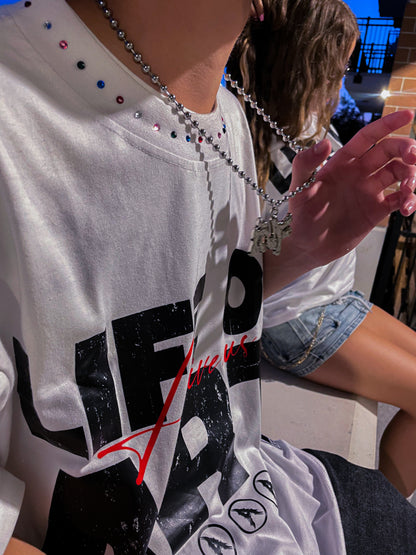 'LIFE OF ART' BOXY TEE